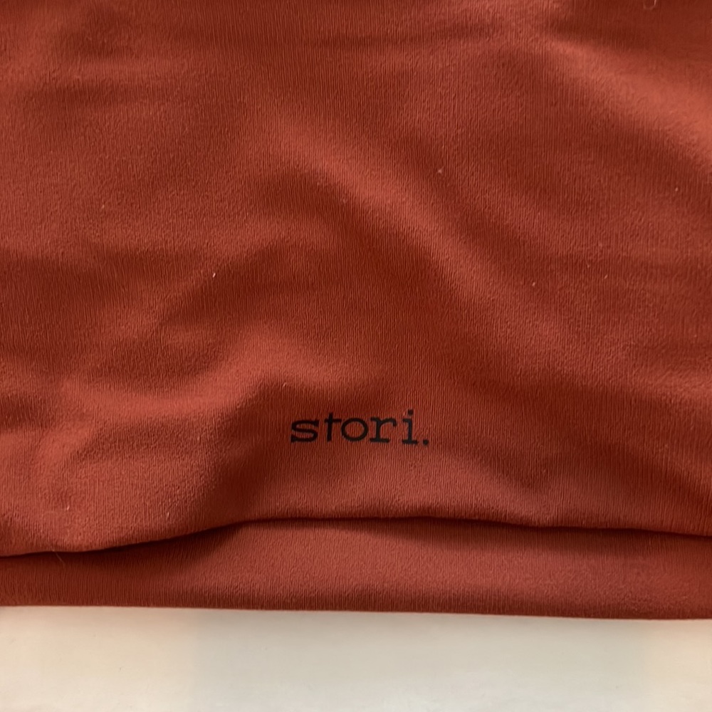 nwt stori cruise long line bra in color brandy size 6 - Picture 7 of 9